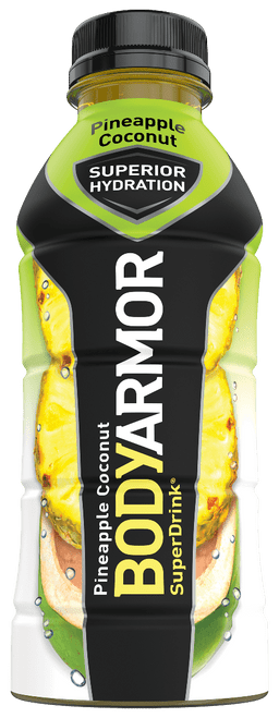 Bodyarmor Superdrink, Pineapple Coconut, 16 Ounce Bottles (pack Of 12)