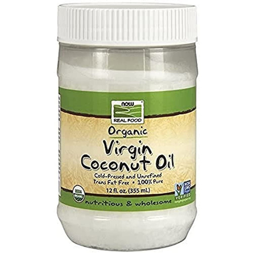 Now Foods Organic Virgin Coconut Oil, 12 Oz