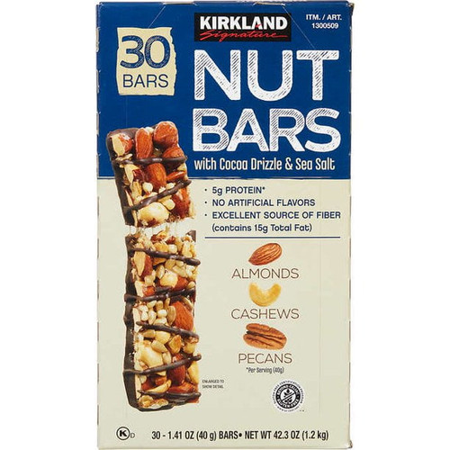 Kirkland Signature Nut Bars, 1.41 Oz, 30 Count
