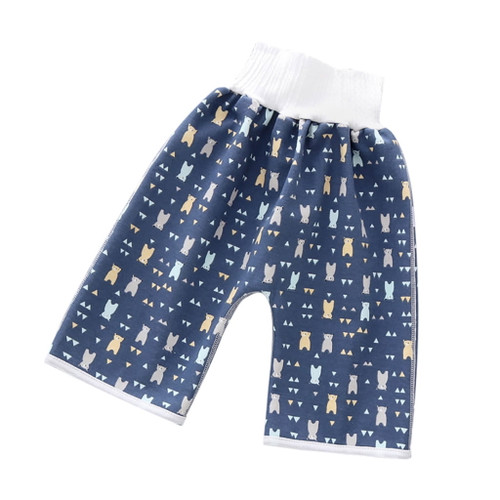 Odeerbi Clearance Baby Pants Comfy Children's Diaper Waterproof Leakproof Elastic Waist Loose Shorts