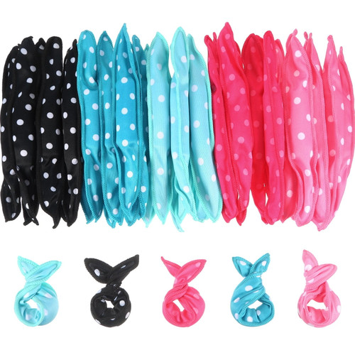 40 Pieces Hair Rollers Diy Hair Styling Rollers Tools Soft Sleep Foam Pillow Hair Curler Rollers Sponge