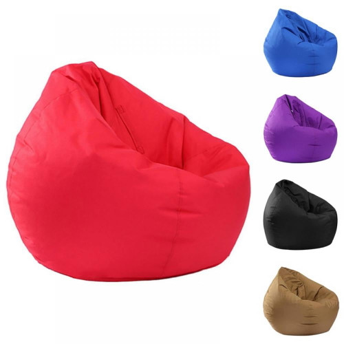 Foam Unfilled Sofa Sack - Plush Ultra Soft Bean Bags Chairs For Kids, Teens, Adults - Memory Foam Beanless Bag Chair With Microsuede Cover