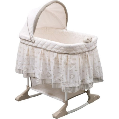 Disco'd Per Vendor Play Time Jungle Rocking Bassinet With Vibration Sound And Lights
