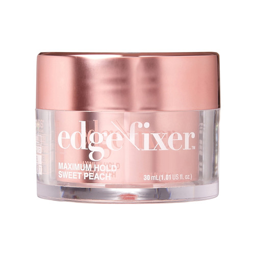 Kiss Colors & Care Edge Fixer Maximum Hold With Biotin, Sweet Peach, 1.01 Fl Oz
