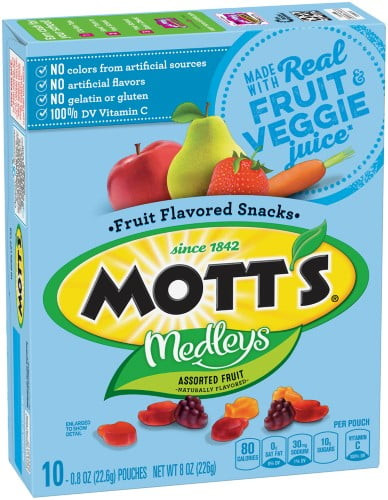 Mott's Assorted Fruit Flavors