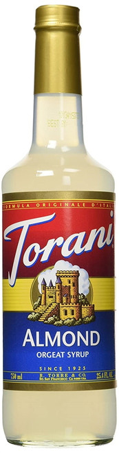 Torani almond 750 Ml Pet