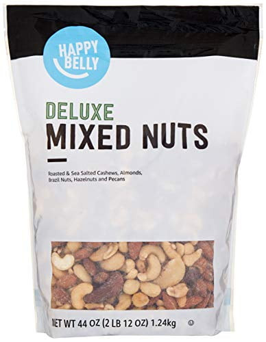 Happy Belly Deluxe Mixed Nuts, 44 Ounce
