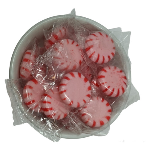 Michele's Pantry Wrapped Cinnamon Starlight Mint Candies 2 Lbs