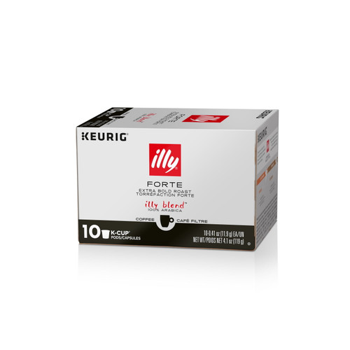 Illy K-cup Pods Forte Extra Dark Roast Coffee For Keurig Brewers, 10 Ct