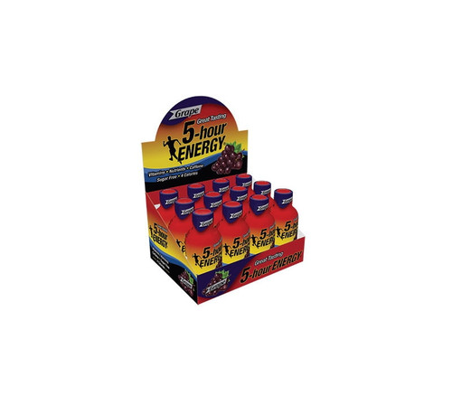5 Hour Energy 218123 1.93 Ounce Grape 5hr Energy (case Of 12)