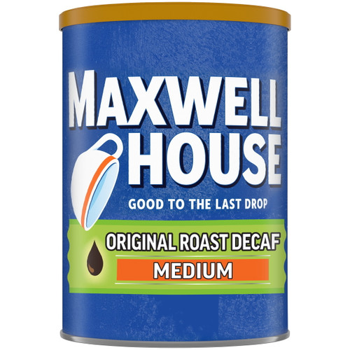 Maxwell House Original Roast Decaf Medium Ground Coffee, 11 Oz