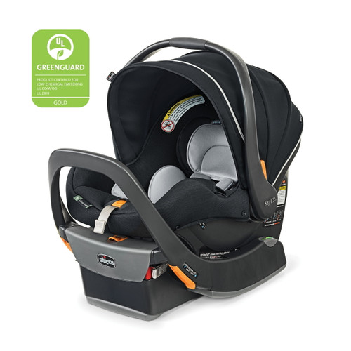 Chicco Keyfit 35 Zip Cleartex 35 Lbs Extended Use Infant Car Seat - Obsidian (black)