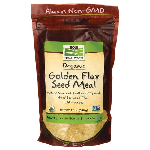 Now Foods Golden Flax Meal 12 Oz