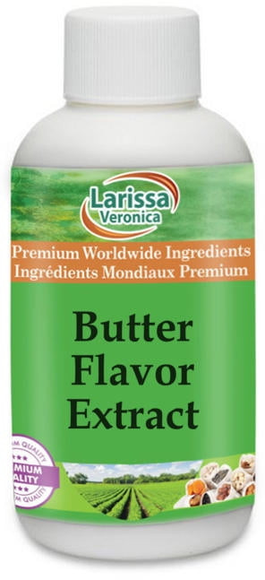 Larissa Veronica Butter Flavor Extract, (butter, 1 Oz, 1-pack, Zin: 528925)