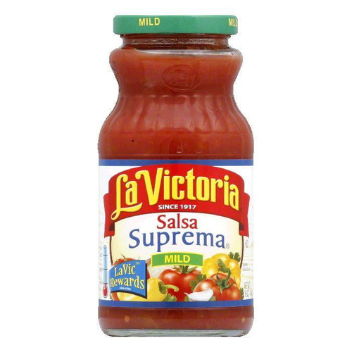 La Victoria Salsa Suprema - Mild, 16 Oz (pack Of 12)