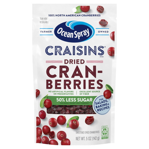 Ocean Spray Craisins Dried Cranberries, 5 Oz