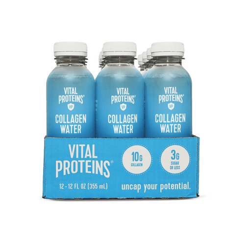 Vital Proteins Collagen Water, Lemon Slice, 12 Oz, 12 Pack