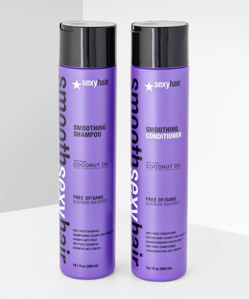 Sexy Hair Smooth Smoothing Conditioner & Shampoo Duo - 10.1 Oz