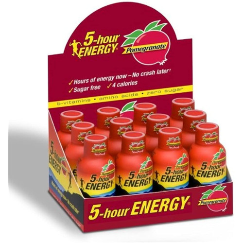 5 Hour Energy Living Essentials Pomegranate - 12 Bottles