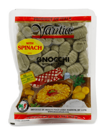 Spinach Gnocchi 17.5oz (packs Of 4)