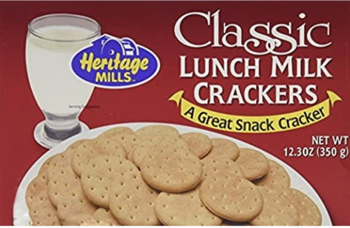 Heritage Mills Classic Lunch Cracker Boxes - 2 Pack, Each 12.3 Oz