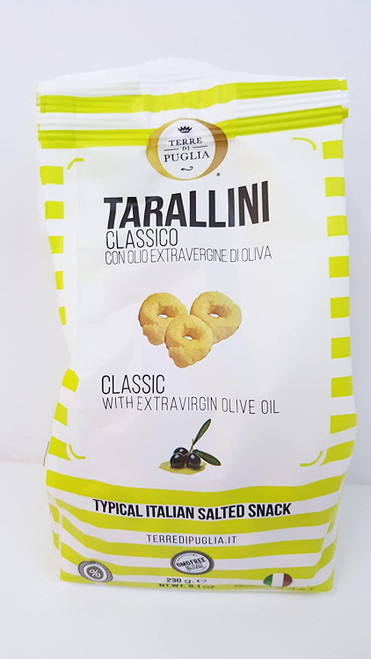 Terre Di Puglia, Tarallini Classic, 8.1 Ounce