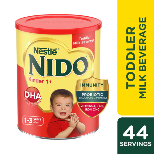 Nestle Nido Kinder 1 To 3 Years Toddler Powdered Milk Beverage, 56.4 Oz
