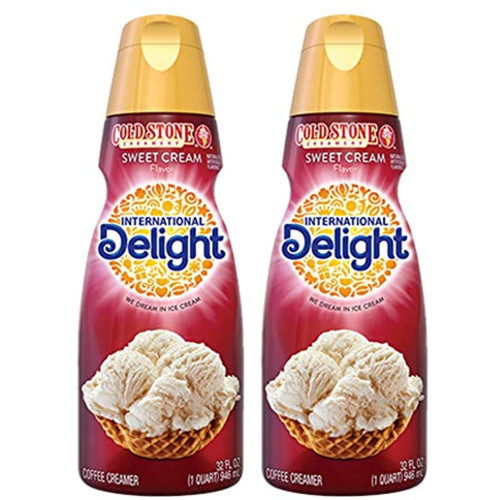 International Delight Coffee Creamer, Sweet Cream, 2 Pack 32 Oz.