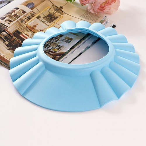 Magazine Baby Kids Bath Shower Shampoo Adjustable Cap Hat Wash Hair Shield Baby Useful Bathing Tool
