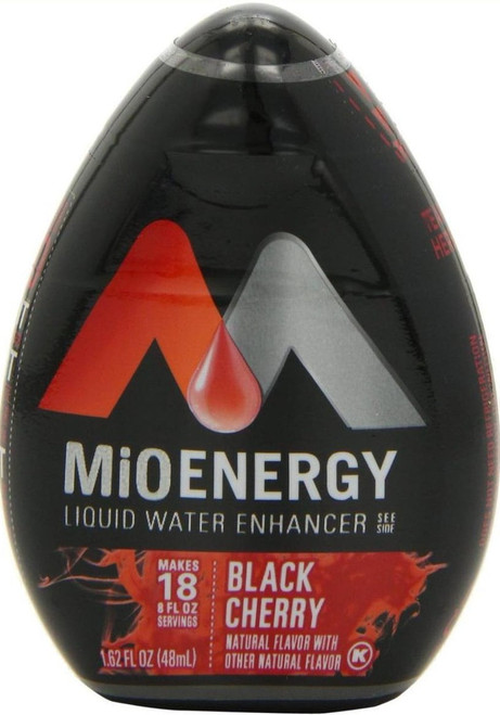 (price/case)mio Beverage Black Cherry 12-1.62 Fluid Ounce