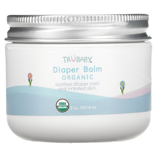 Trukid, Baby, Organic Diaper Balm, 2 Oz (59.14 Ml)