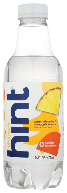 Hint Pineapple Infused Water, 16 Fluid Ounce -- 12 Per Case