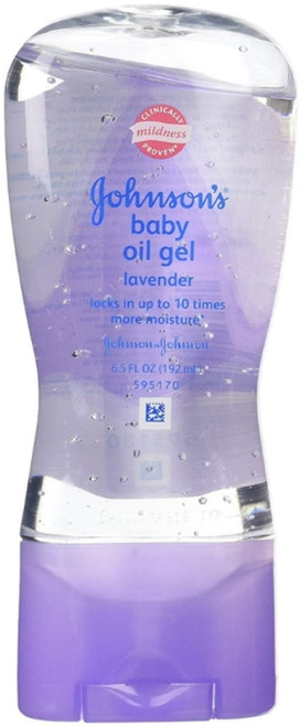 Johnson's, Baby Oil Gel, Lavender 6.5 Oz (pack Of 2)