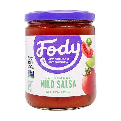 Fody Foods Salsa Low Fodmap Mild 16 Oz Pack Of 4