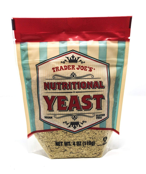 Trader Joes Nutritional Yeast Vegan, Gluten-free, 4 Ounce Pack Of 3