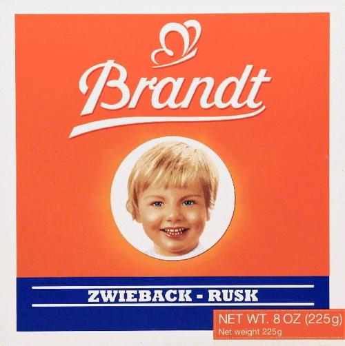 Brandt Zwieback, 8-ounce Boxes