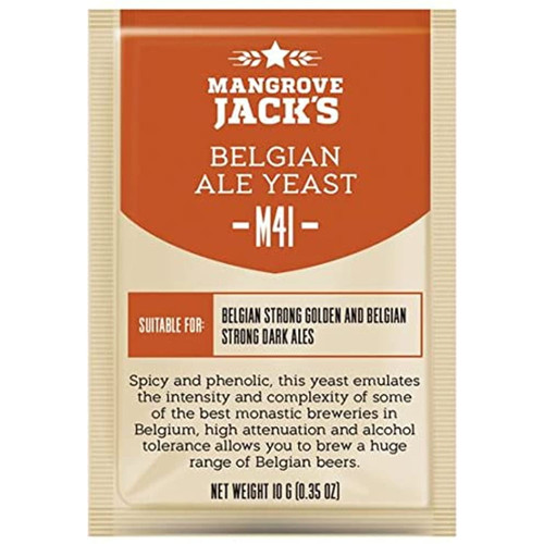 2x Mangroves Jacks Craft Series Yeast M41 Belgian Ale (10g)