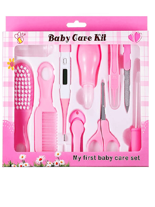 10pcs Newborn Baby Health Care Kit, Infant Toddler Care Essentials Supplies Set Portable