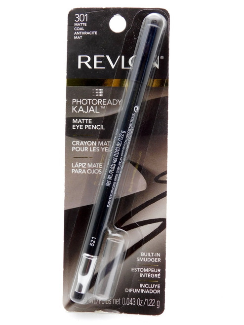 Revlon Photoready Kajal Eye Pencil, Matte Coal, .043 Oz