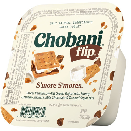 Chobani Flip Low-fat Greek Yogurt, S'more S'mores 4.5 Oz
