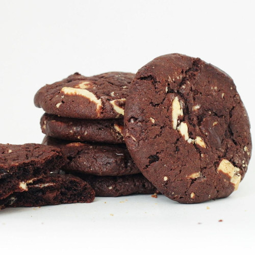 Hopes Cookies Gourmet All Butter Triple Chocolate Cookie Dough, 2 Ounce -- 160 Per Case