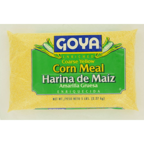 Goya Foods Coarse Yellow Corn Meal Enriched, 5 Pound