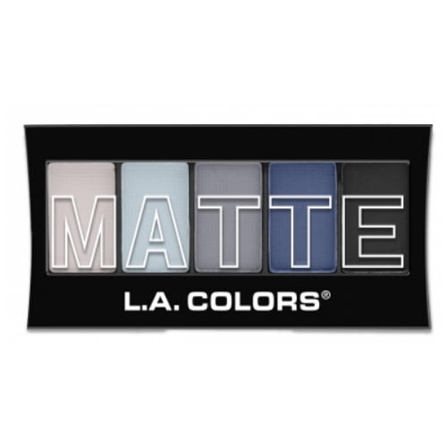 (3 Pack) L.a. Colors Matte Eyeshadow - Blue Denim