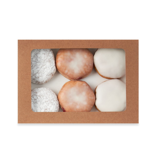 Freshness Guaranteed Raspberry Filled Bismarks, 16 Oz, 6 Count