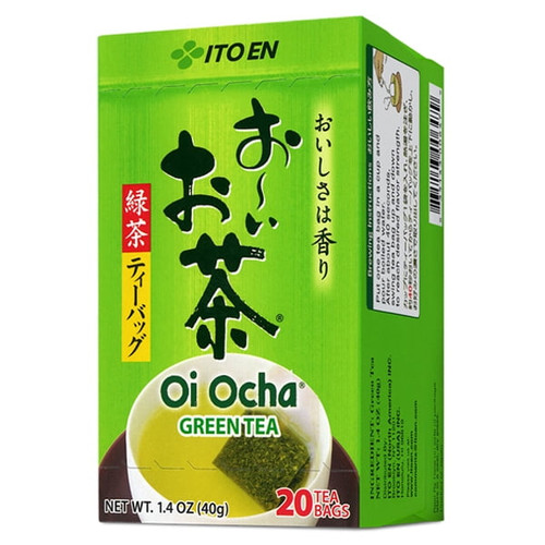 Ito En Oi Ocha Green Tea, 20-count, 1.4 Ounce Boxes (pack Of 4)