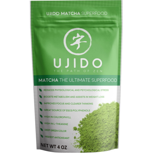 Ujido Matcha Green Tea Powder, 4 Oz