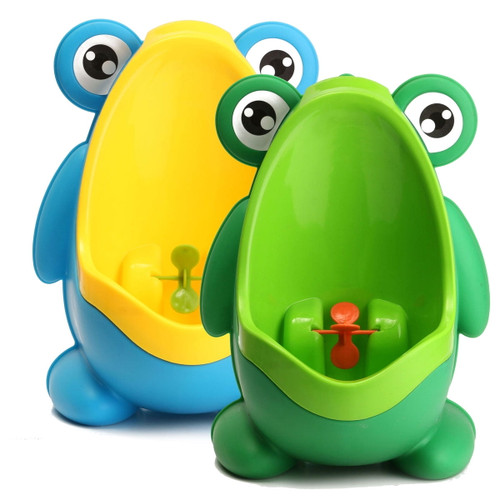 Children Frog Potty Toilet Training Urinal For Kids Boys Pee Trainer With Aiming Target