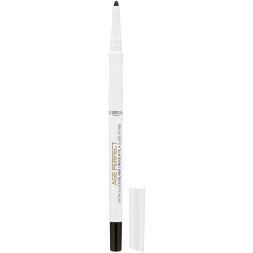 L'oreal Paris Age Perfect Satin Glide Eyeliner With Mineral Pigments, Black, 0.012 Oz