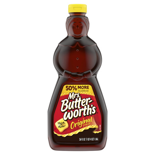 Mrs. Butterworth's Original Pancake Syrup, 36 Fl Oz, 1 Count