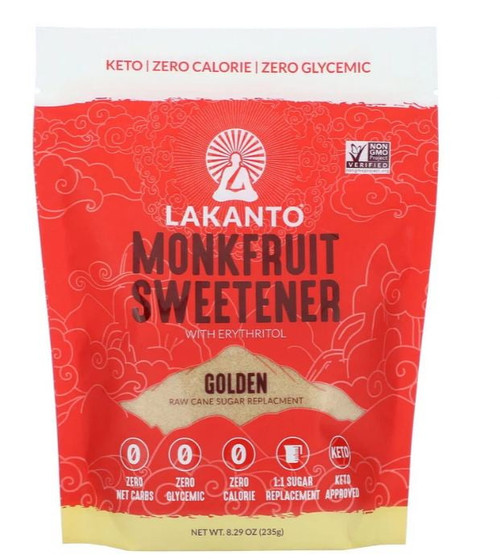 Lakanto Monkfruit Sweetener Golden 8.29 Oz (pack Of 1)